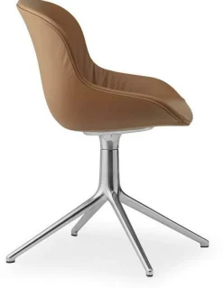 Fauteuil confort hygiénique pivotant 4L Full Uph. Alu - Normann Copenhagen