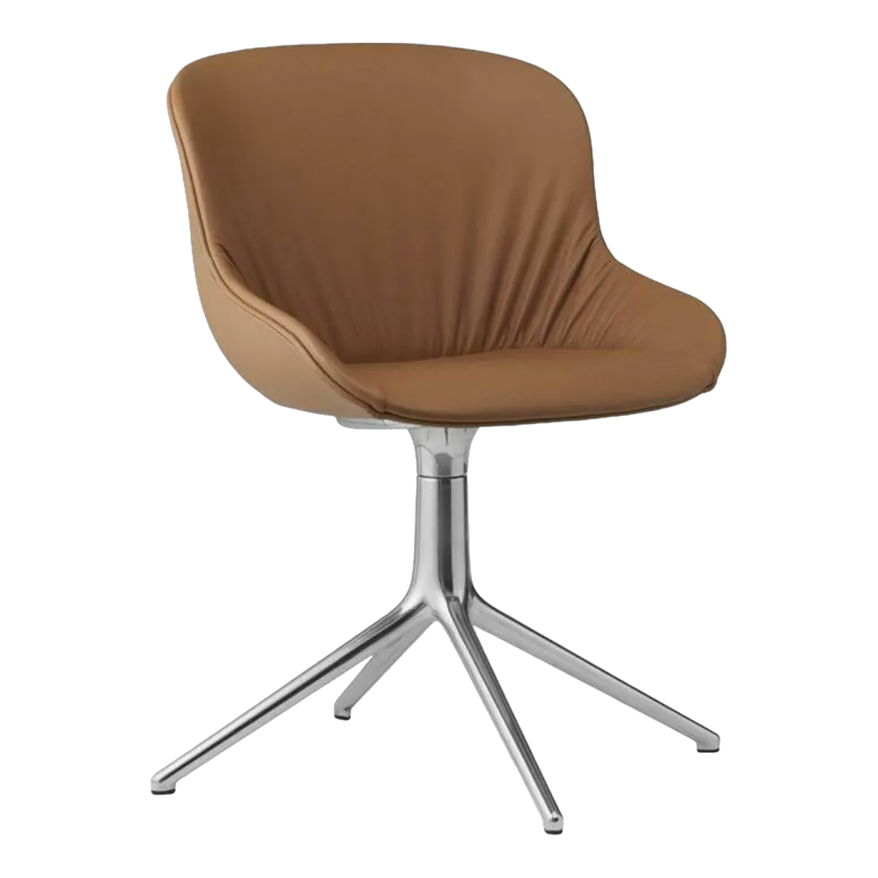 Fauteuil confort hygiénique pivotant 4L Full Uph. Alu - Normann Copenhagen