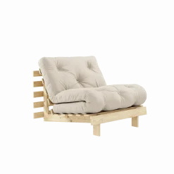 Fauteuil convertible beige clair 90 Roots - Karup Design