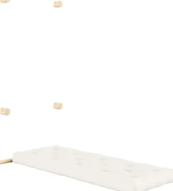 Fauteuil convertible en coton naturel 75x200cm Hooked - Karup Design