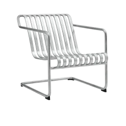 Fauteuil de jardin avec accoudoirs en acier galvanisé Palissade - HAY