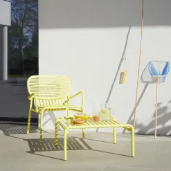 Fauteuil de jardin bordeaux Week End - Petite Friture
