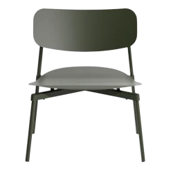 Fauteuil de jardin en métal vert bouteille Fromme - Petite friture