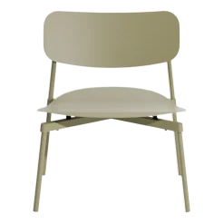 Fauteuil de jardin en métal vert jade Fromme - Petite friture
