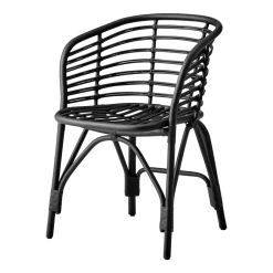 Fauteuil d'intérieur en rotin noir Blend - Cane-Line