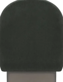 Fauteuil en acier bronze antique et tissu merino 1 75,5cm Gabriel - Versmissen