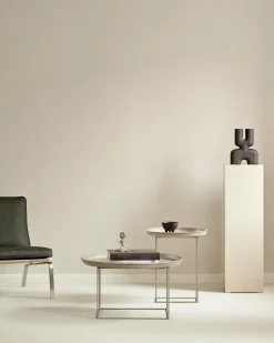 Fauteuil en acier et cuir anthracite Man - NORR11