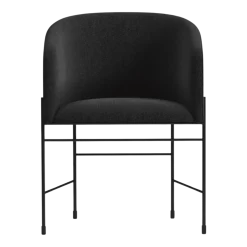 Fauteuil en acier gris foncé 79cm Covent - New Works