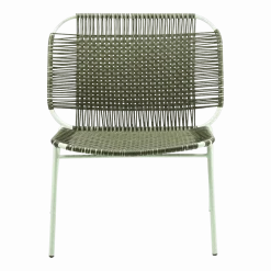 Fauteuil en acier vert Cielo - Ames