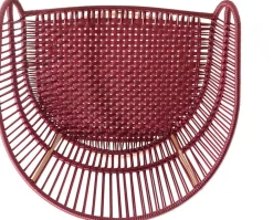 Fauteuil en acier violet Circo - Ames
