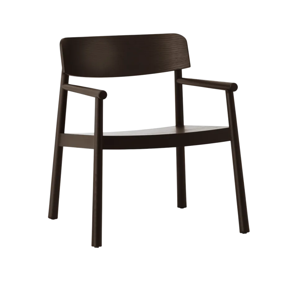 Fauteuil en bois de frêne marron Timb - Normann Copenhagen