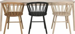 Fauteuil en chêne huilé ZigZag - Hans K
