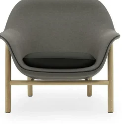 Fauteuil en chêne laqué steelcut trio ultra Drape - Normann Copenhagen