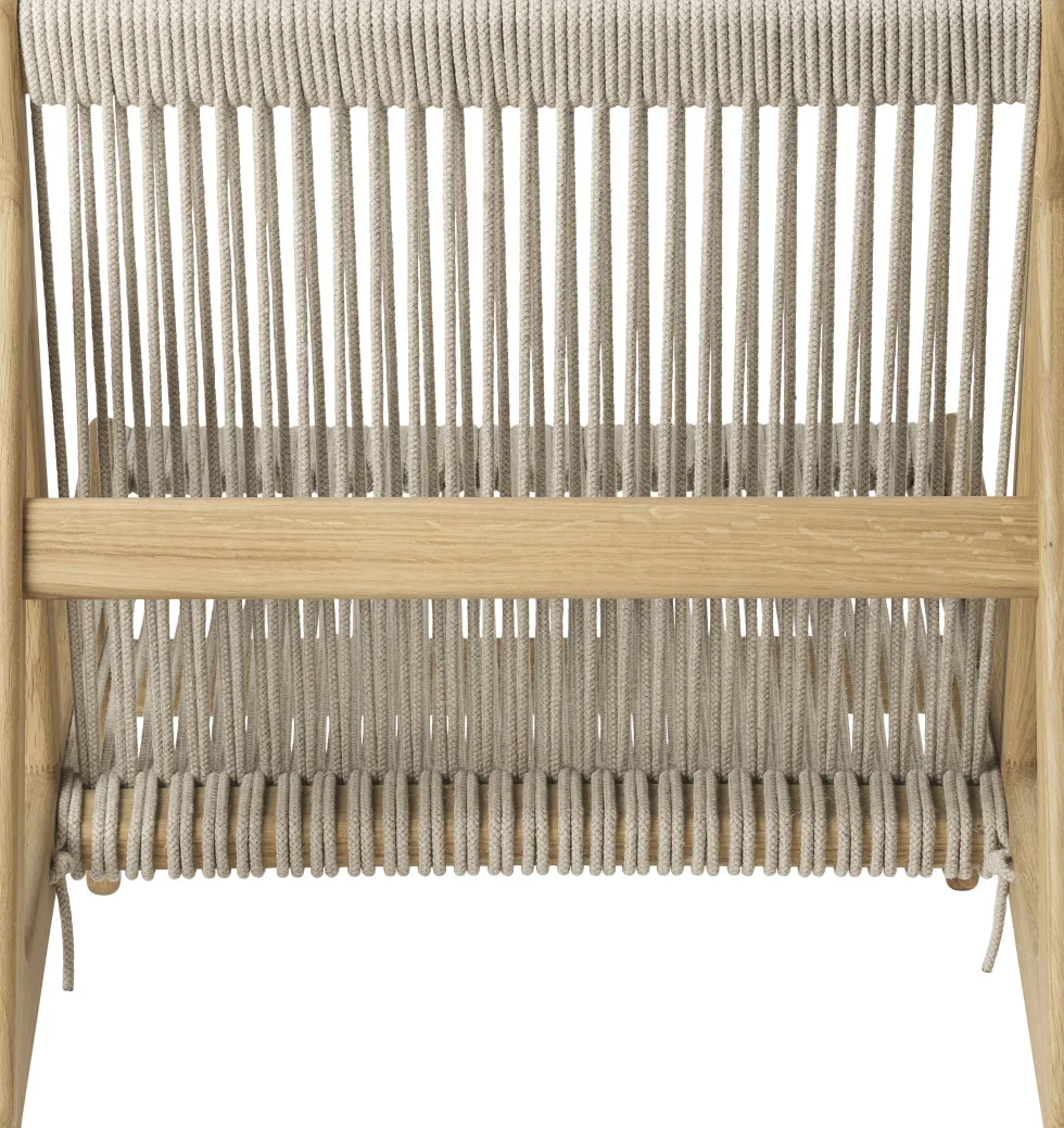 Fauteuil en chêne massif MR01 - Gubi