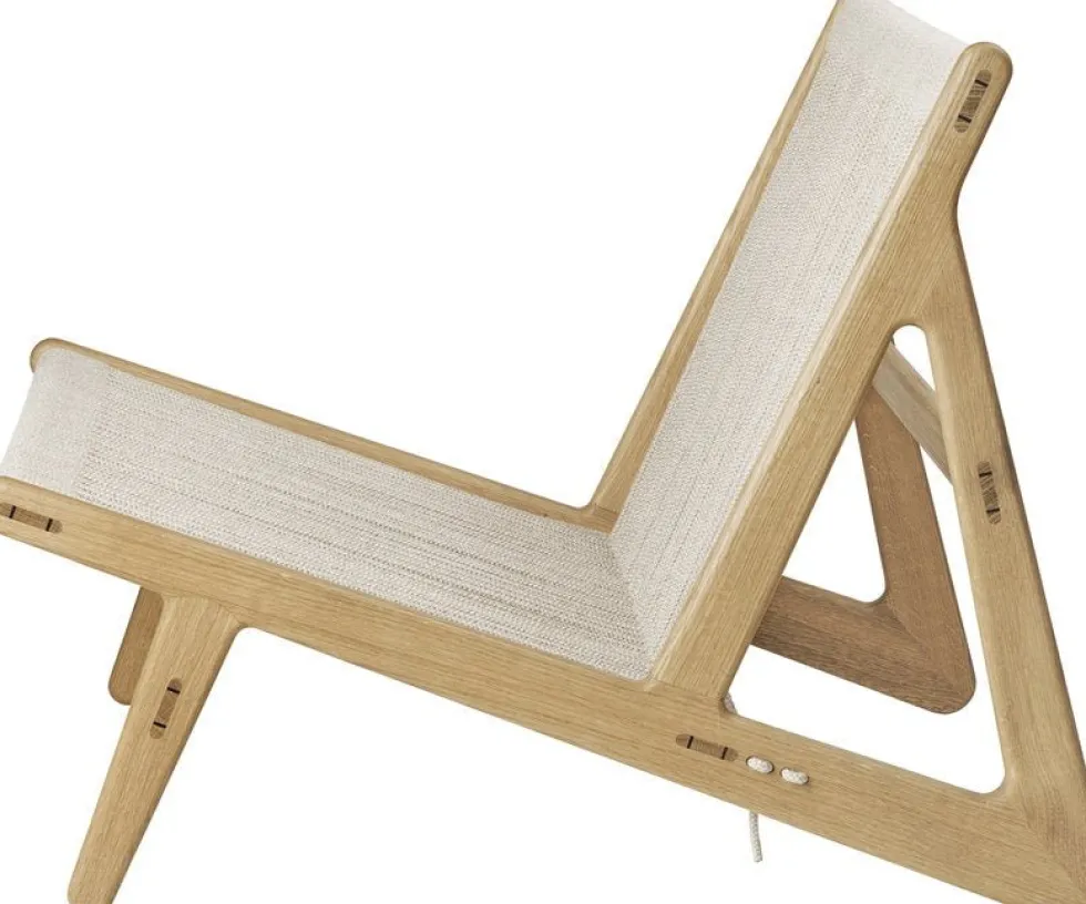 Fauteuil en chêne massif MR01 - Gubi