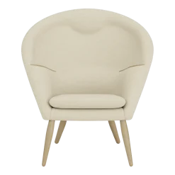 Fauteuil en chêne 100 x 87 cm Oda - Audo
