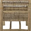 Fauteuil en feuille de bananier marron 57 x 81 cm Ruthy - Bloomingville