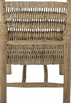 Fauteuil en feuille de bananier marron 57 x 81 cm Ruthy - Bloomingville