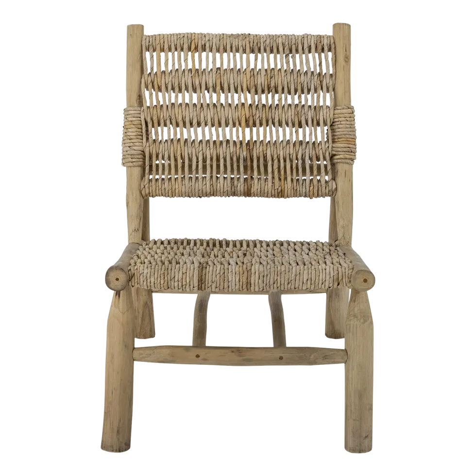 Fauteuil en feuille de bananier marron 57 x 81 cm Ruthy - Bloomingville