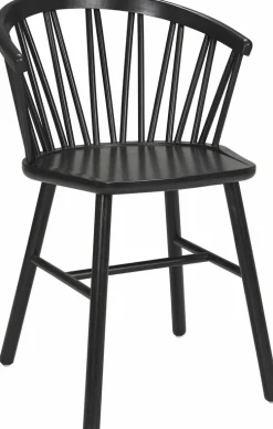 Fauteuil en frêne noir ZigZag - Hans K