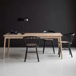 Fauteuil en frêne noir ZigZag - Hans K