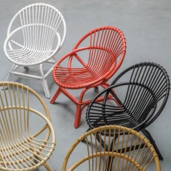 Fauteuil en rotin Brigitte - KOK