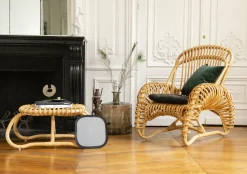 Fauteuil en rotin 97 x 82 x 92 Boucle - KOK