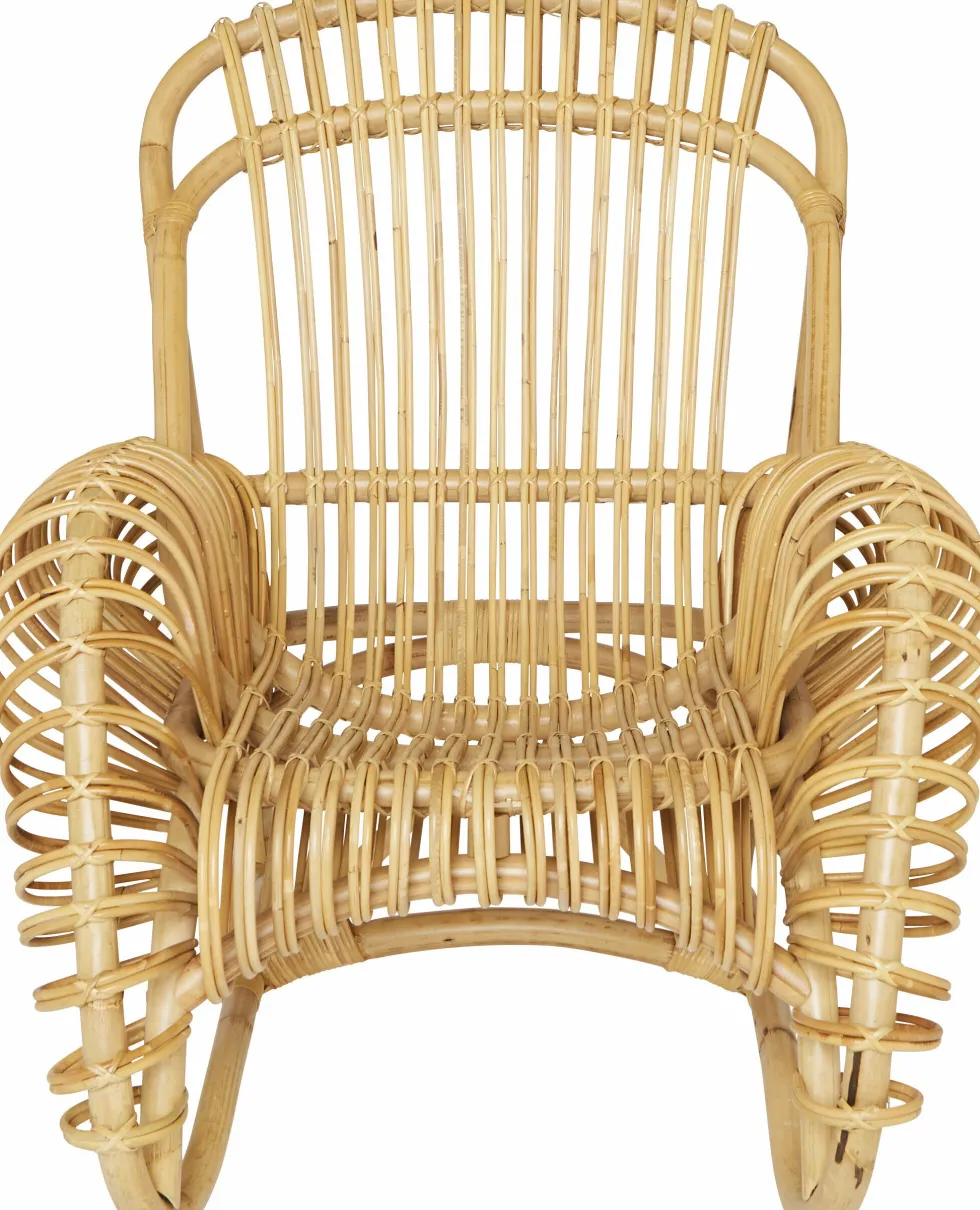 Fauteuil en rotin 97 x 82 x 92 Boucle - KOK