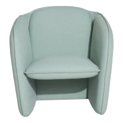 Fauteuil en tissu bleu clair Lily - Petite Friture