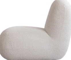 Fauteuil en tissu bouclé banc cassé Toe - 101 COPENHAGEN