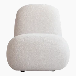Fauteuil en tissu bouclé banc cassé Toe - 101 COPENHAGEN