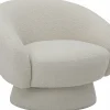 Fauteuil en tissu bouclé Ted - Bloomingville
