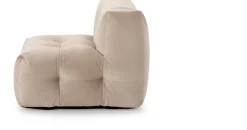 Fauteuil en tissu textum avelina beige 105cm Not-A-Sofa - EMKO