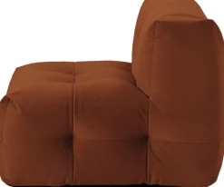 Fauteuil en tissu textum avelina chocolat 105cm Not-A-Sofa - EMKO