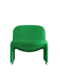 Fauteuil en tissu vert Alky - Anonima Castelli