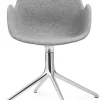 Fauteuil Form pivotant 4L Full Uph. Alu - Normann Copenhagen