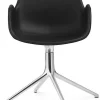 Fauteuil Form pivotant 4L Full Uph. Alu - Normann Copenhagen