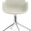 Fauteuil Form pivotant 4L Full Uph. MLF20 Alu - Normann Copenhagen