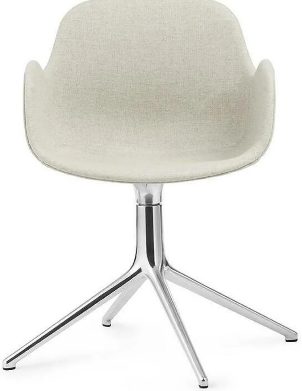 Fauteuil Form pivotant 4L Full Uph. MLF20 Alu - Normann Copenhagen