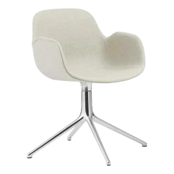 Fauteuil Form pivotant 4L Full Uph. MLF20 Alu - Normann Copenhagen