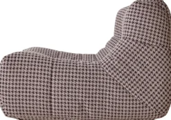 Fauteuil lazy en tissu imprimé Lobby - HKliving