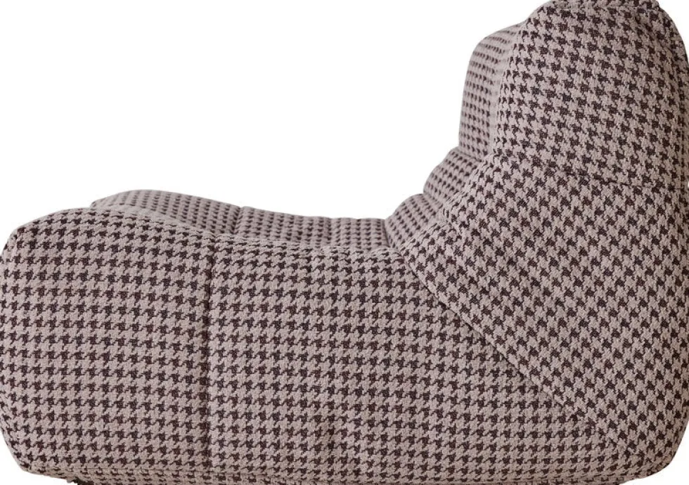 Fauteuil lazy en tissu imprimé Lobby - HKliving