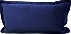 Fauteuil lounge bleu Velvet - HANDVÄRK