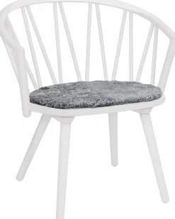 Fauteuil lounge en bouleau blanc ZigZag - Hans K