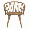 Fauteuil lounge en chêne huilé ZigZag - Hans K