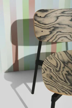 Fauteuil lounge en hêtre et aluminium alpi 71 cm Fromme - Petite Friture
