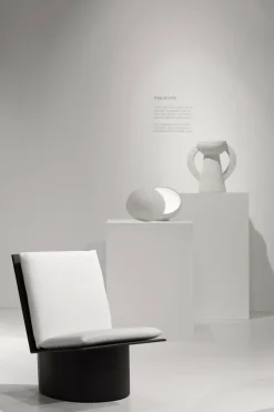 Fauteuil lounge noir Valérie - Serax