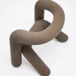 Fauteuil marron-beige 65cm Extra bold - Moustache