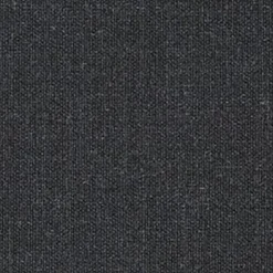 Fauteuil noir piétement pivot et assise textile Fiber - Muuto