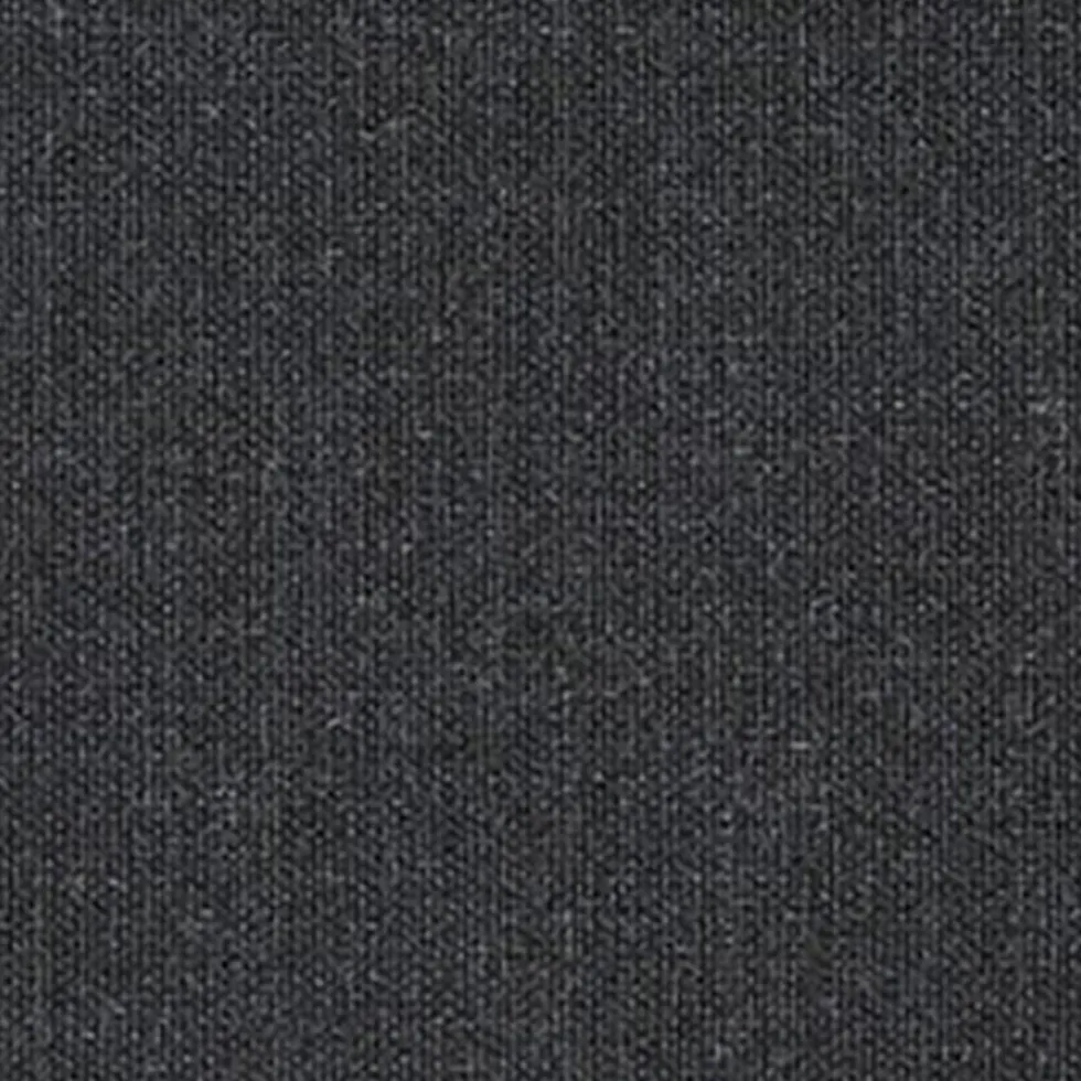 Fauteuil noir piétement pivot et assise textile Fiber - Muuto